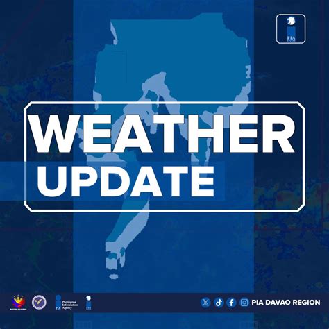 Weather Forecast Davao del Norte .